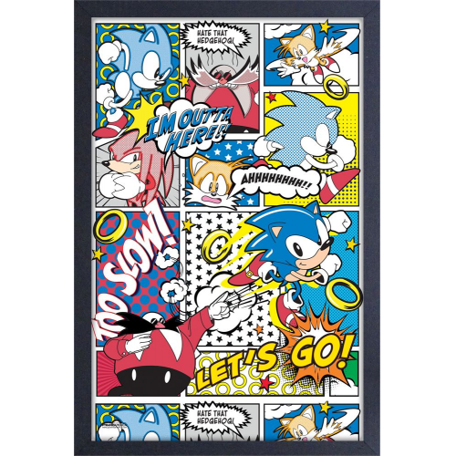 SONIC - COMIC - 11" x 17" GEL PRINT (Case of 6)