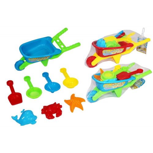 WHEELBARROW BEACH TOYS (Case of 48)