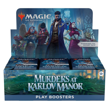 MTG [EN] Murders at Karlov Manor - Play Booster (Case of 36)