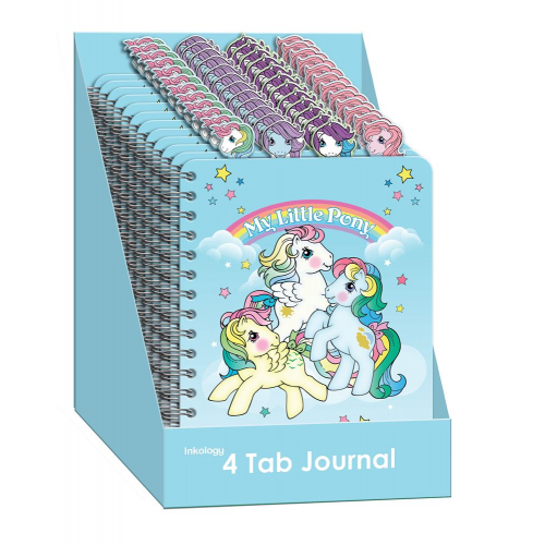 MY LITTLE PONY - 4 TAB JOURNAL (Case of 12)