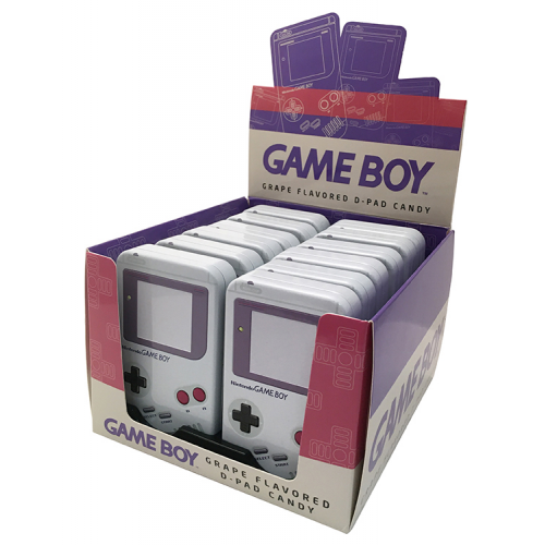 NINTENDO - GAME BOY CONSOLE - GRAPE CANDY TIN - CDU (Case of 12)