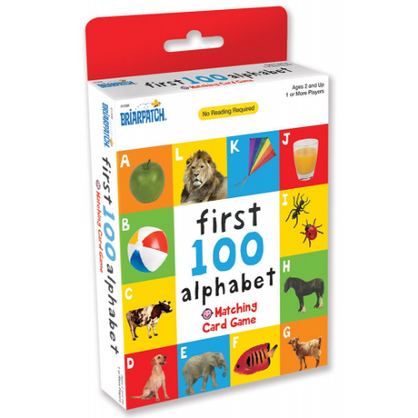 BRIARPATCH - FIRST 100 - ALPHABET - CARD GAME (Case of 12)