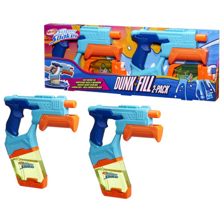NERF - SUPERSOAKER - DUNK FILL 2pk (Case of 6)