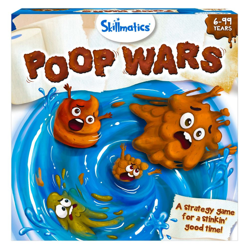POOP WARS  - ENGLISH (Case of 6)