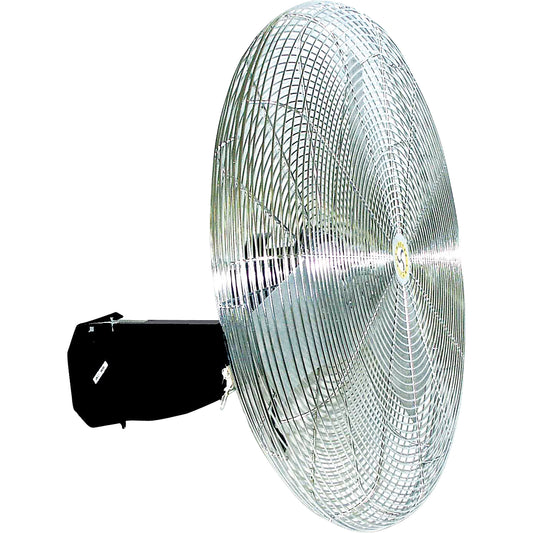Oscillating Wall fan, Industrial, 30" Dia., 3 Speeds