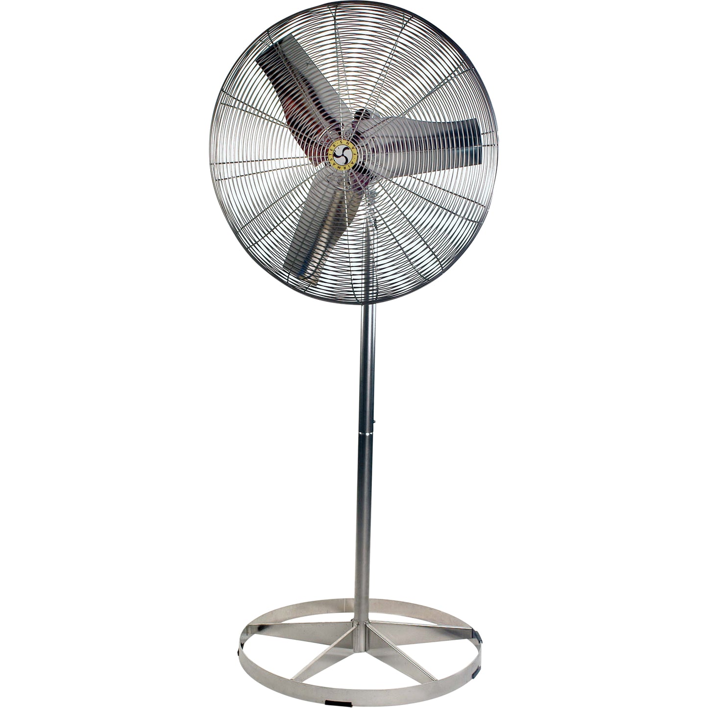 Stainless Steel Food Service Washdown Air Circulating Fans, Industrial, 1 Speed, 20" Diameter