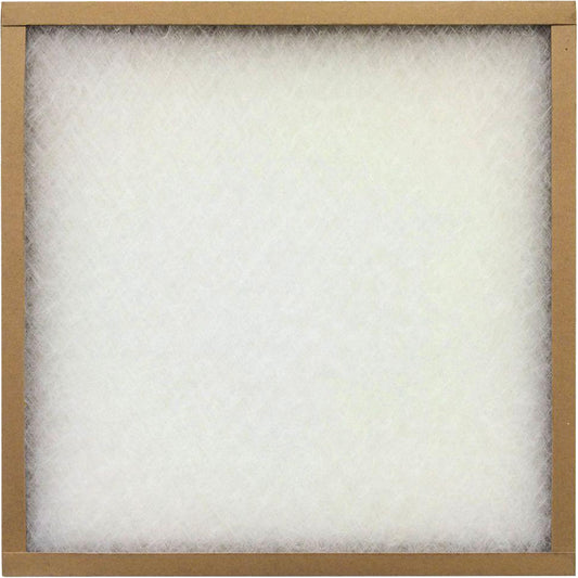 Poly Throw-Away Filter, Box, 20" W x 1" D x 25" H