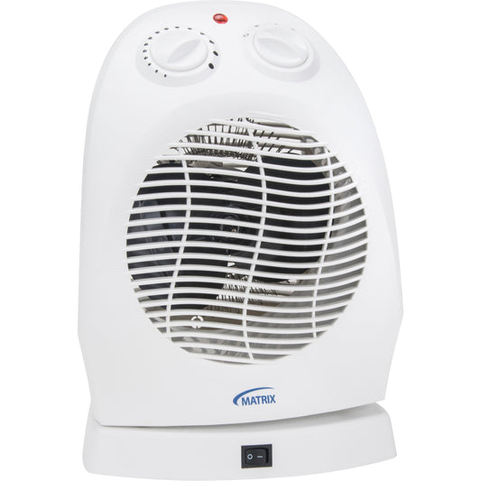 Portable Convection Heater, Fan, Electric, 5200