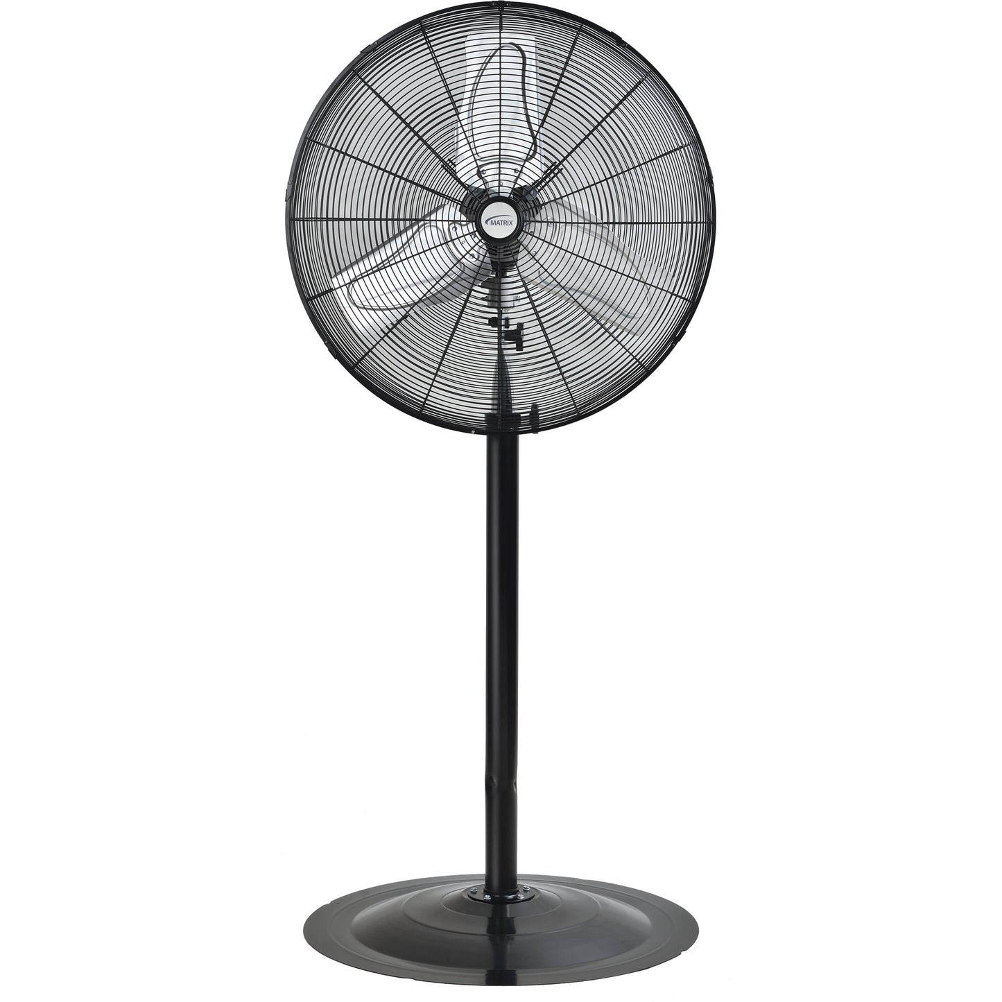 Oscillating Pedestal Fan, Heavy-Duty, 2 Speed, 24" Diameter