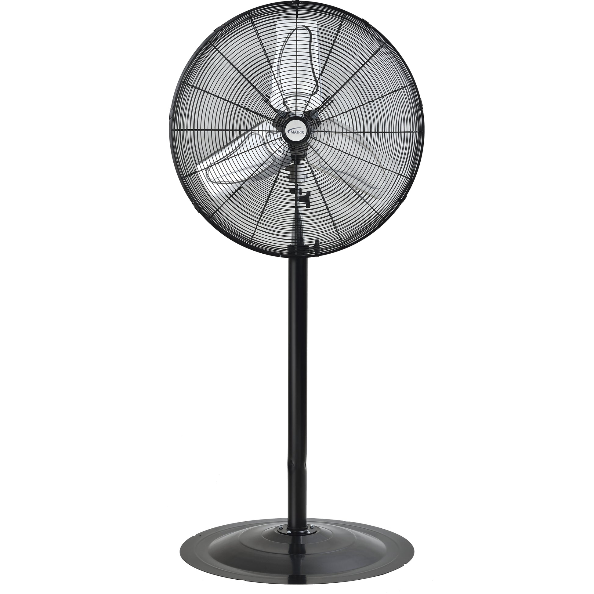 Oscillating Pedestal Fan, Heavy-Duty, 2 Speed, 24" Diameter
