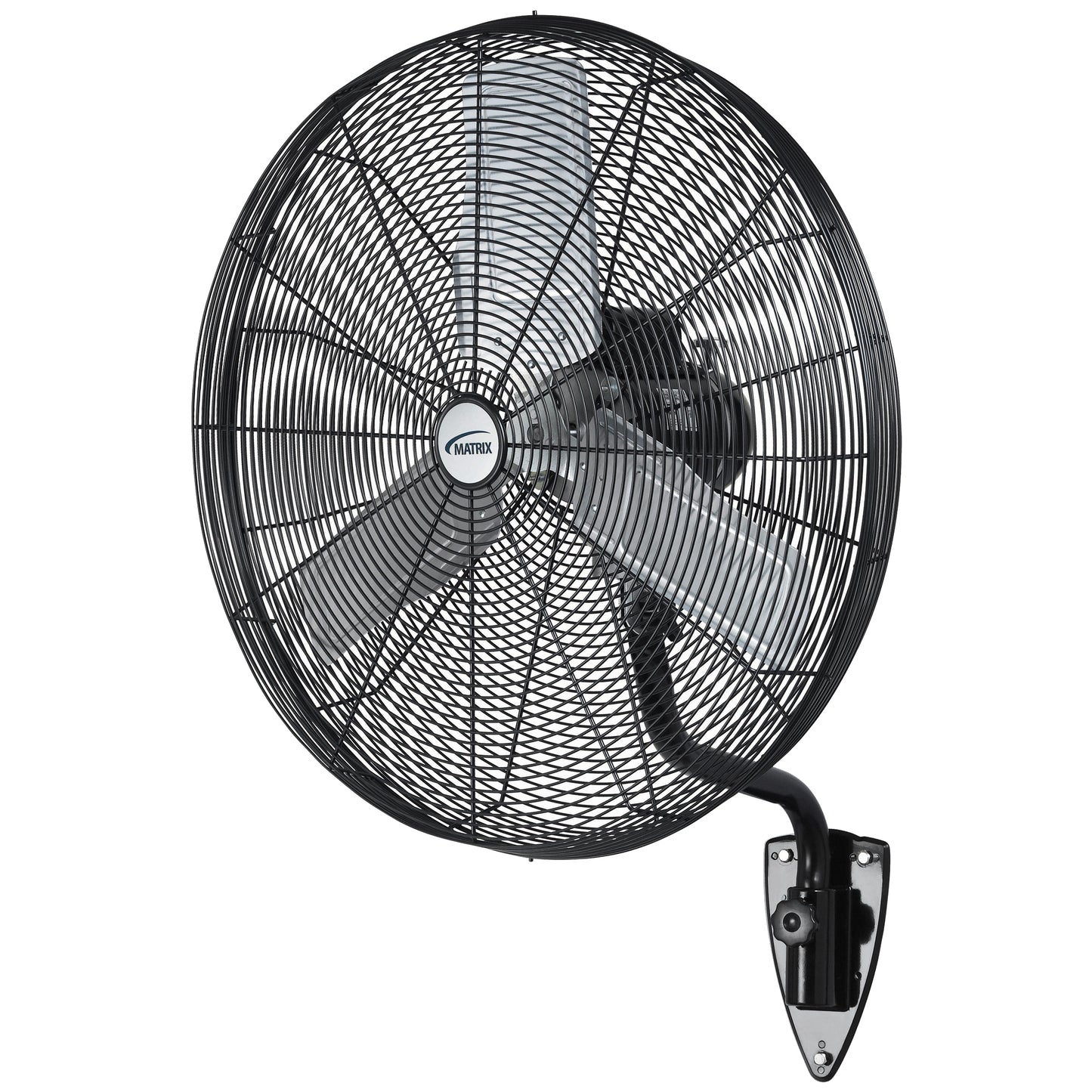 Oscillating Wall Fan, Heavy-Duty, 30" Dia., 3 Speeds