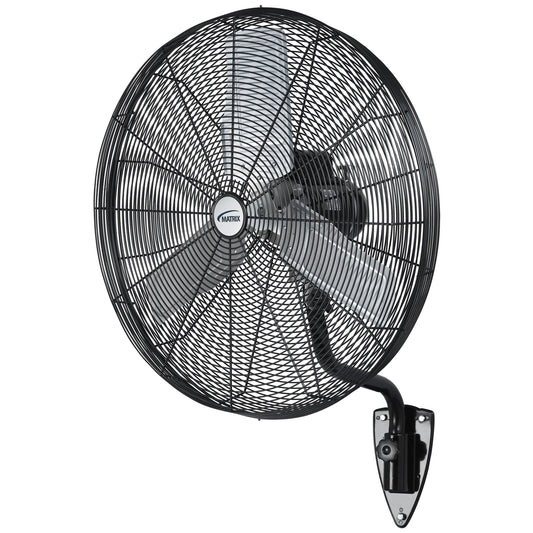 Oscillating Wall Fan, Heavy-Duty, 30" Dia., 3 Speeds