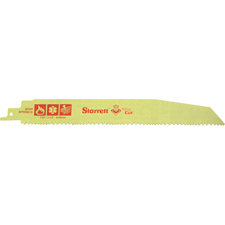 King Cut™ Fire, Rescue & Demolition Reciprocating Blades, Bi-Metal, 10-14 TPI, 9" L x 3/4" W