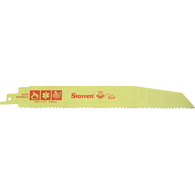 King Cut™ Fire, Rescue & Demolition Reciprocating Blades, Bi-Metal, 10-14 TPI, 9" L x 3/4" W