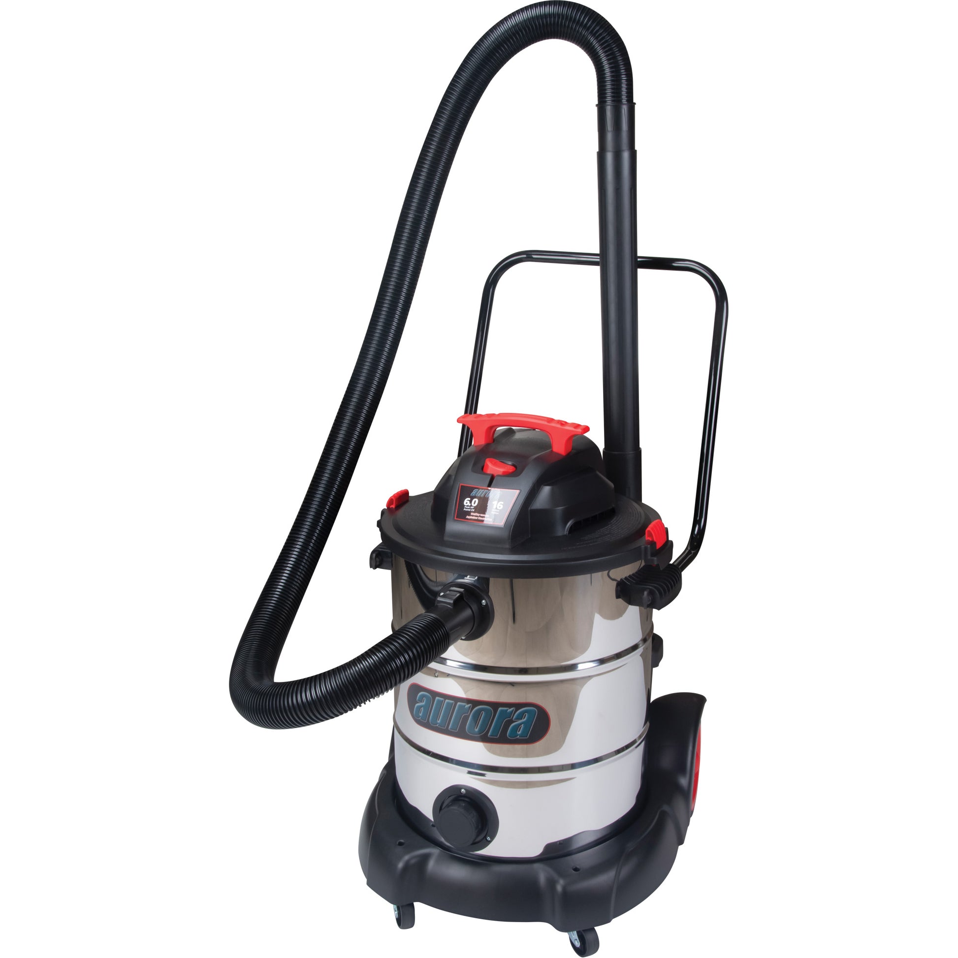 Vacuum, Wet-Dry, 6 HP, 16 US Gal. (60.6 Litres)