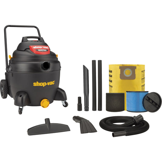 Industrial Vacuum, Wet-Dry, 3 HP, 16 US Gal. (60.6 Litres)
