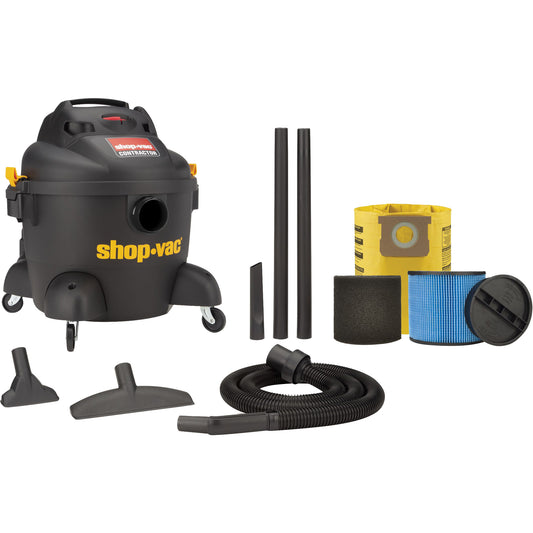 Contractor Series Shop Vacuum, Wet-Dry, 3.5 HP, 6 US Gal. (22.7 Litres)