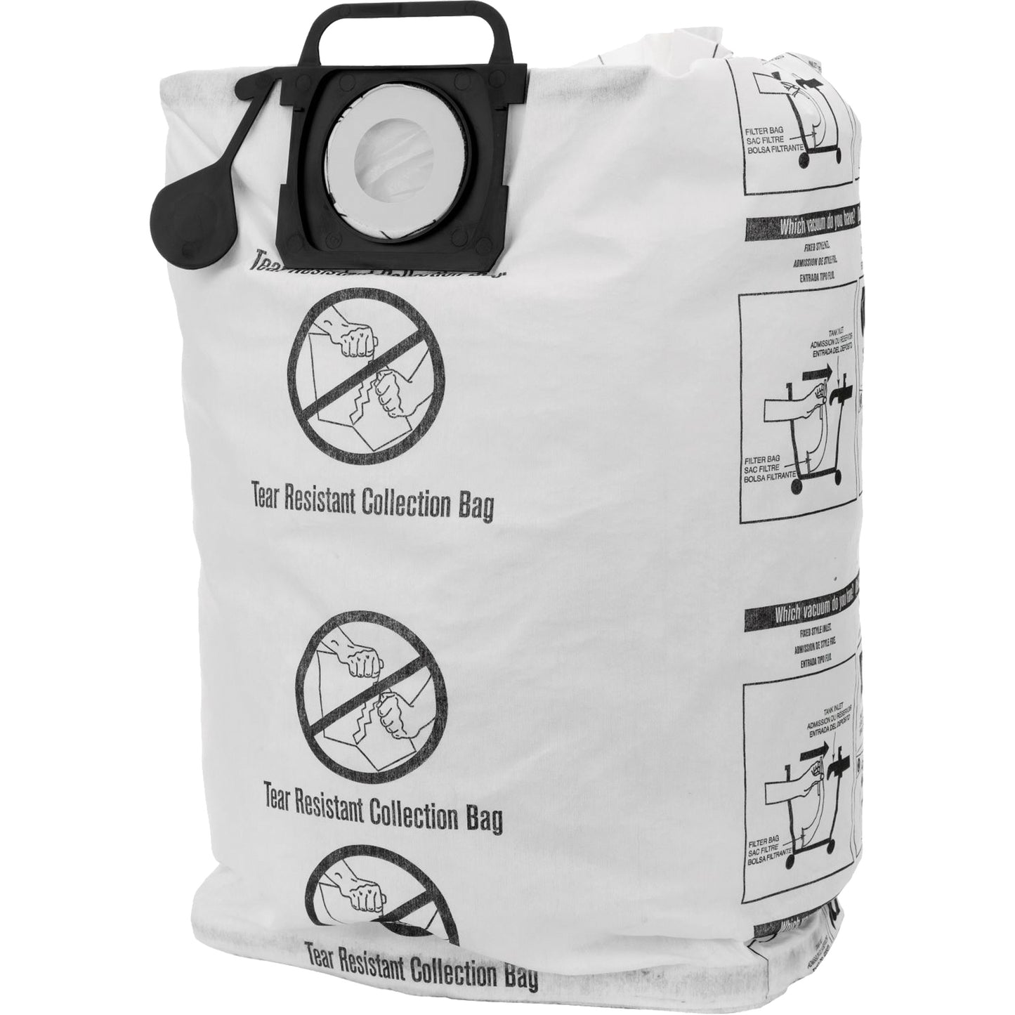 Tear-Resistant Dry Collection Vacuum Bags, 12 - 20 US gal.