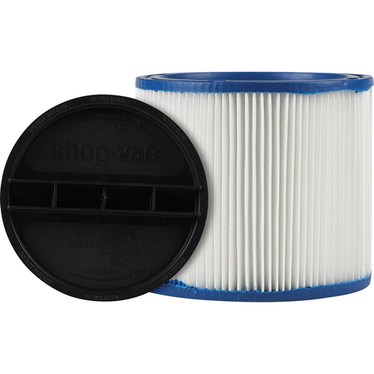CleanStream® Gore® Wet/Dry Vacuum Filter, Cartridge/Hepa, Fits 5 US gal.