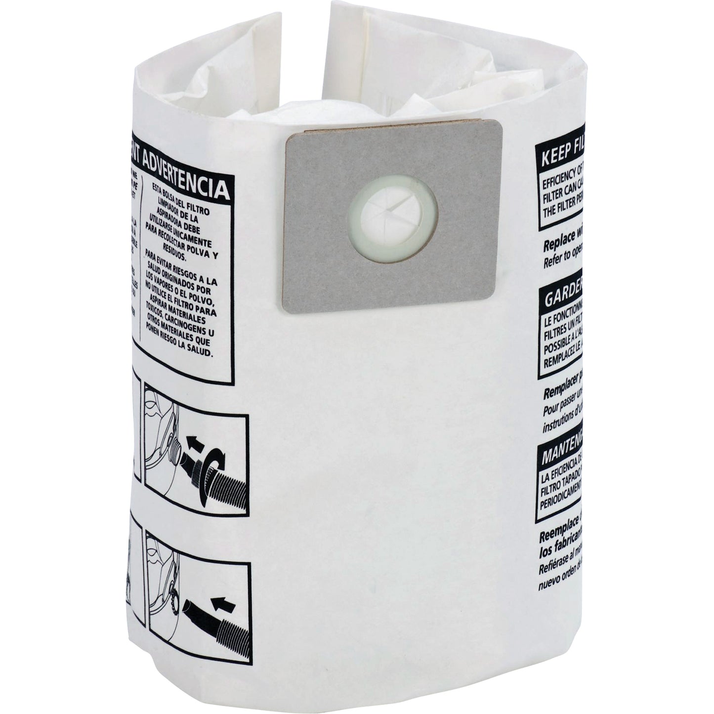 Disposable Dry Filter Bags, 4 US gal.