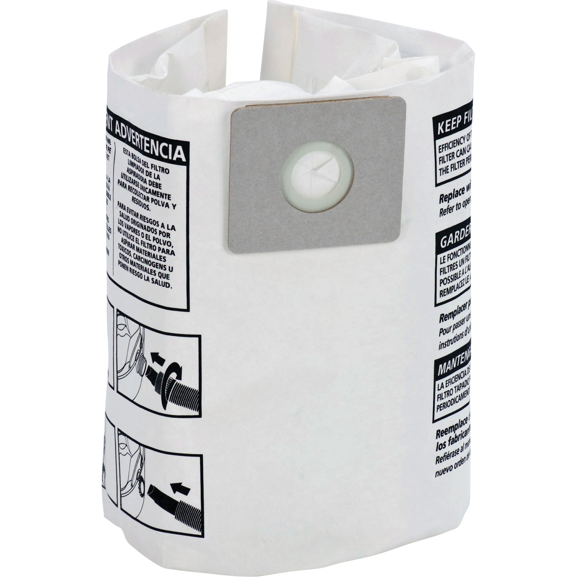 Disposable Dry Filter Bags, 4 US gal.