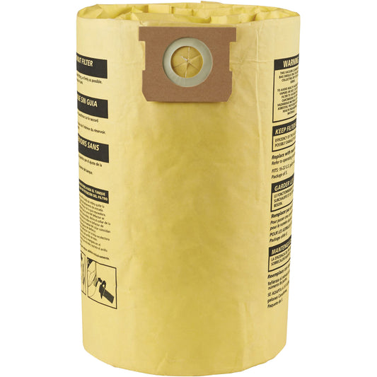 Type J High Efficiency Disposable Dry Filter Bags, 15 - 22 US gal.