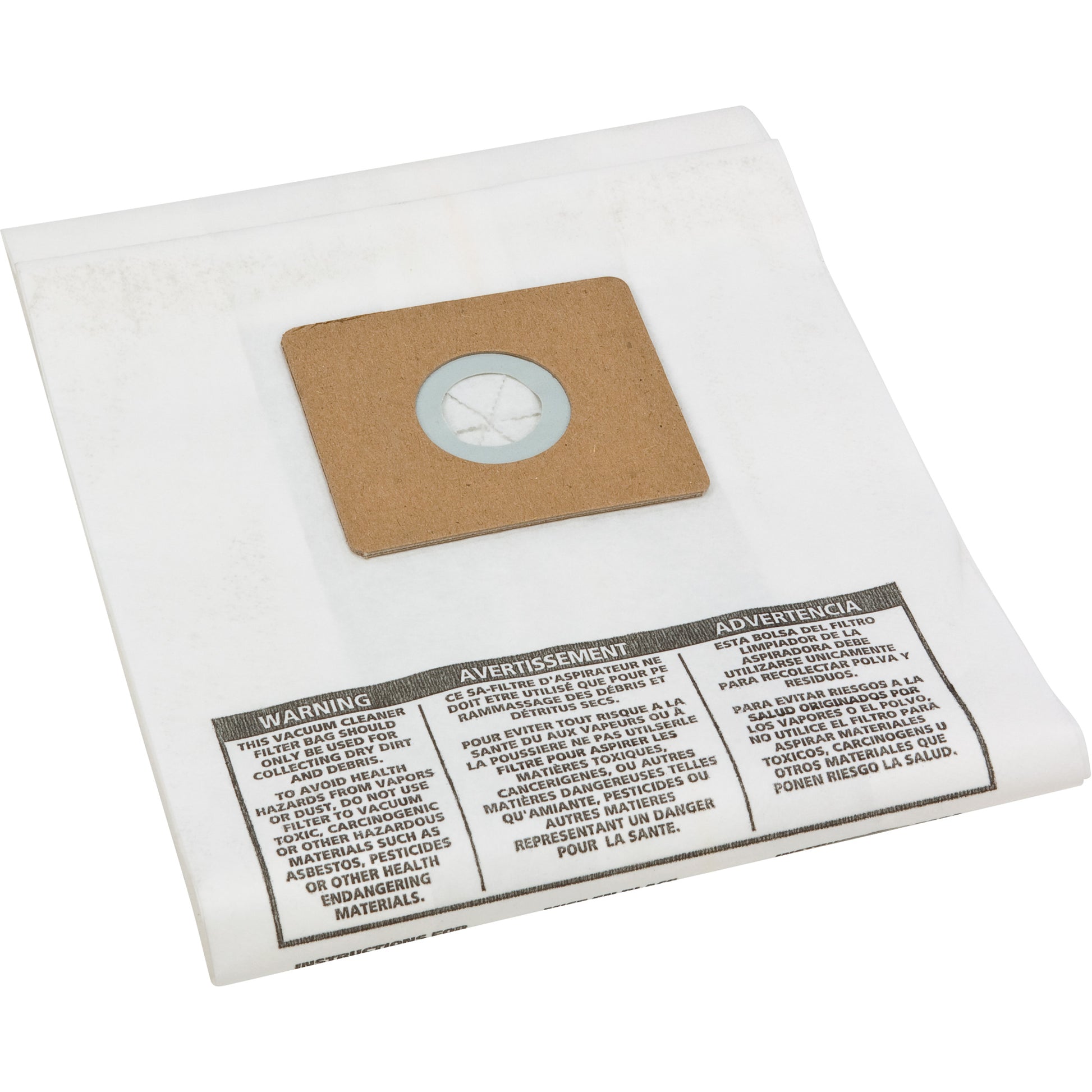Genuine  Hang Up Vacuum Collection Bag, 3.5 US gal.