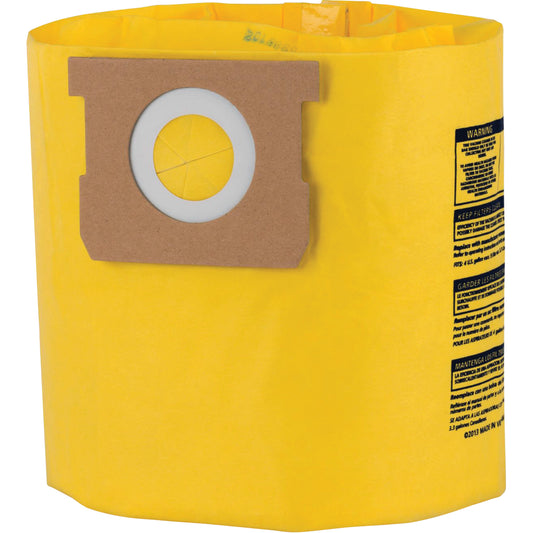 Type D High Efficiency Disposable Filter Bags, 4 US gal.