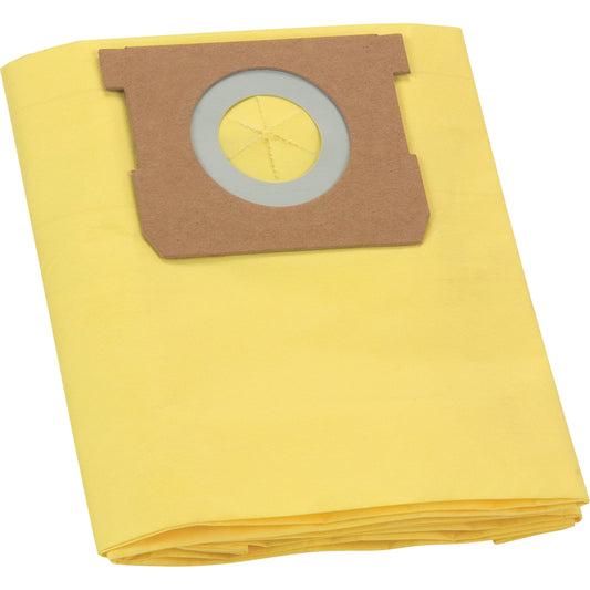 Type DD High Efficiency Disposable Filter Bags for Backpack Vacuum, 4 US gal.