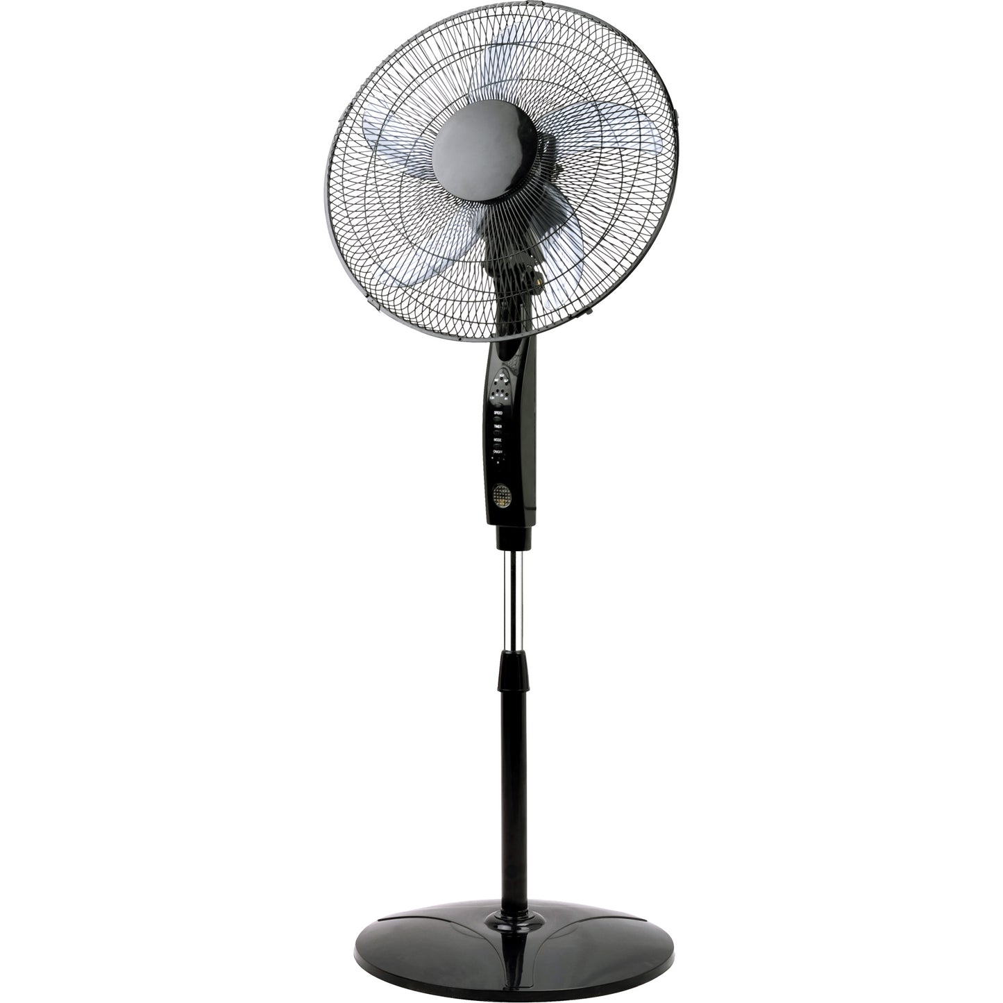 Oscillating Pedestal Fan with Remote Control, Commercial, 3 Speed, 16" Diameter
