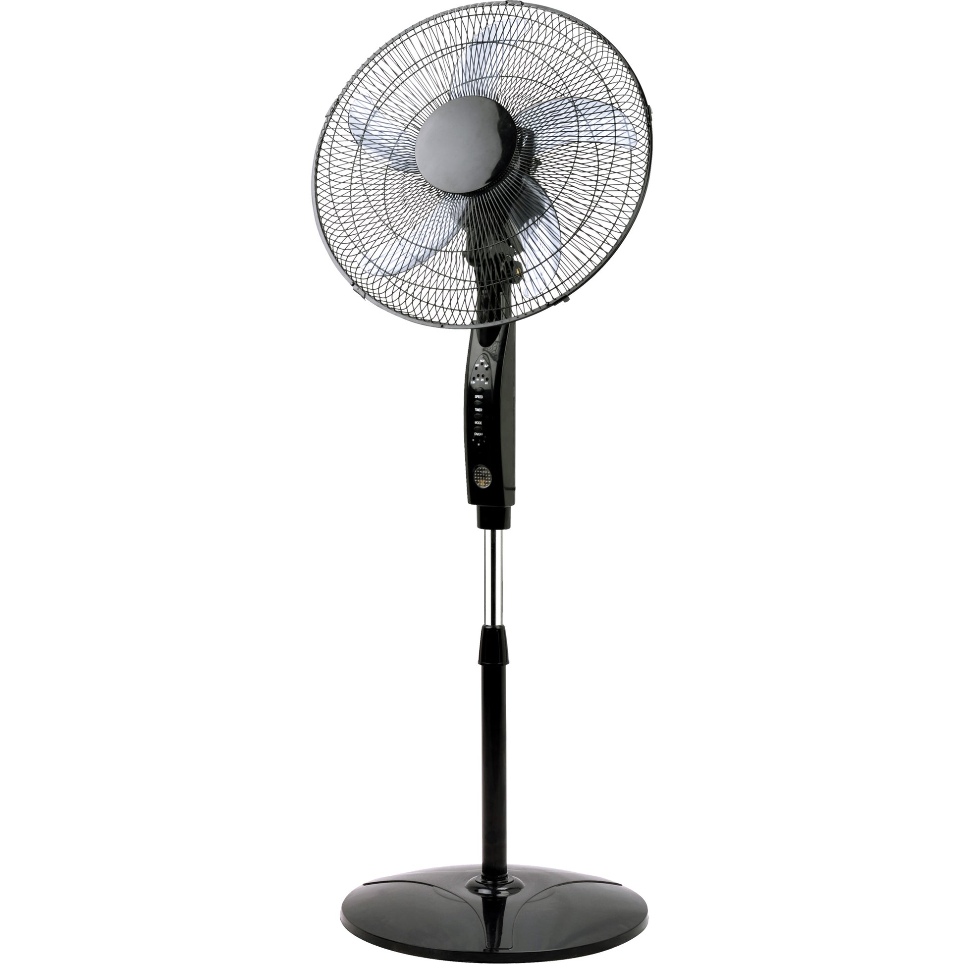 Oscillating Pedestal Fan with Remote Control, Commercial, 3 Speed, 16" Diameter