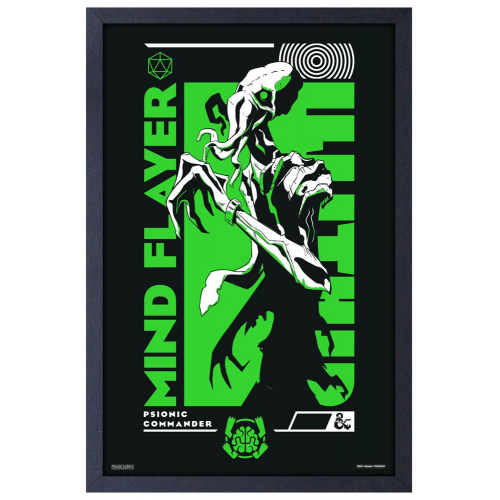 DUNGEONS and DRAGONS - MIND FLAYER - 11" x 17" GEL PRINT (Case of 6)