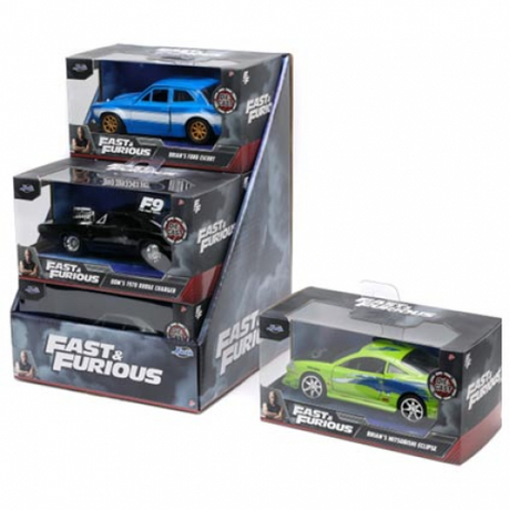 1:32 FAST & FURIOUS DIECAST ASST (Case of 6)