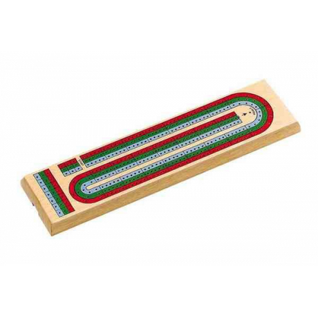 3 COLOR TRACK CRIBBAGE (Case of 24)