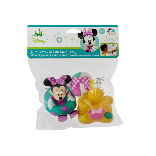 DISNEY - 3pk MINNIE SQUIRTIES (Case of 6)