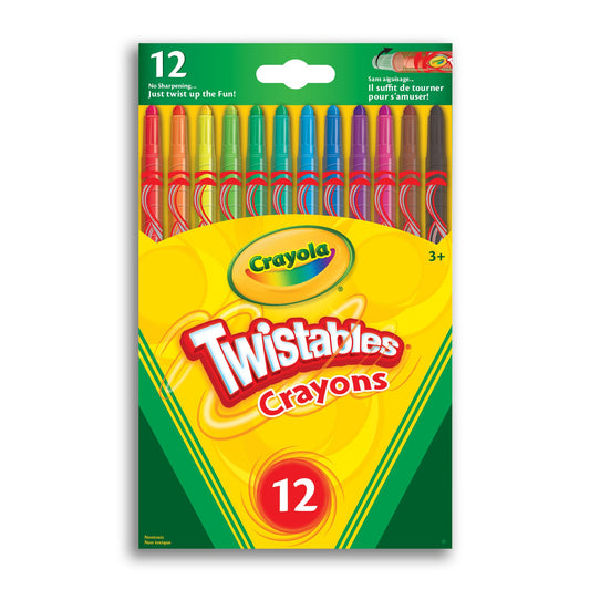 Crayola Twistables Crayons, 12 Count (Case of 12)