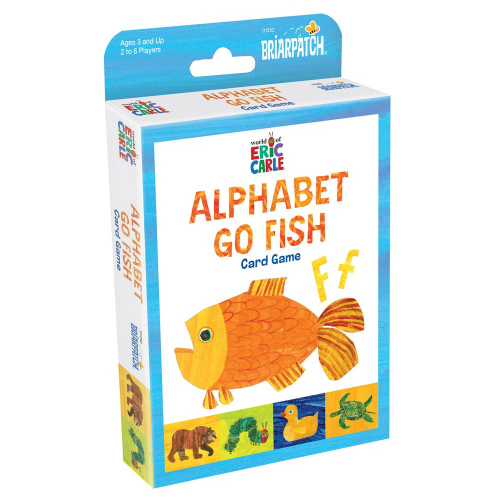 BRIARPATCH - WORLD of ERIC CARLE - ALPHABET GO FISH - CARD GAME (Case of 12)