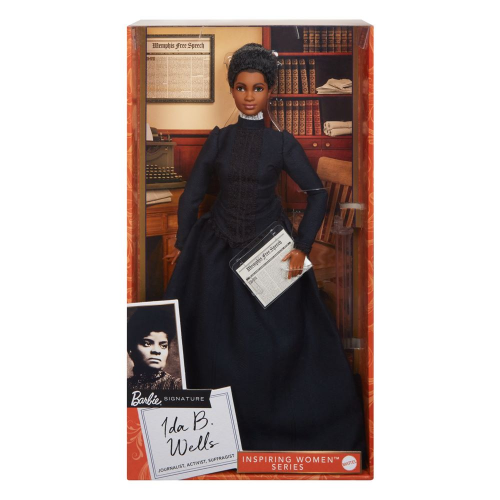 BARBIE - IDA B. WELLS - INSPIRING WOMEN DOLL (Case of 3)