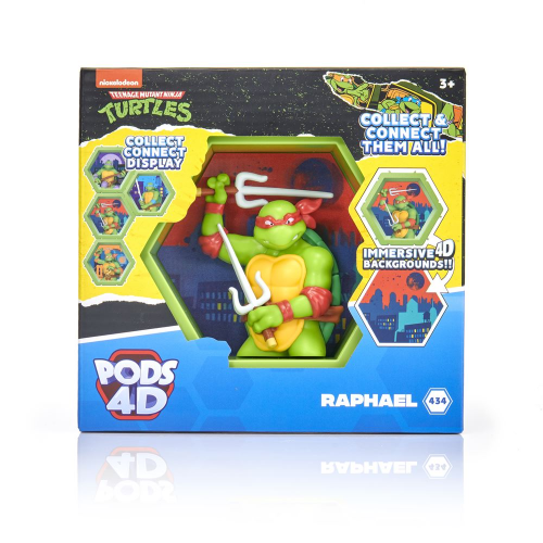 POD 4D - TEENAGE MUTANT TURTLES - RAPHAEL (Case of 6)