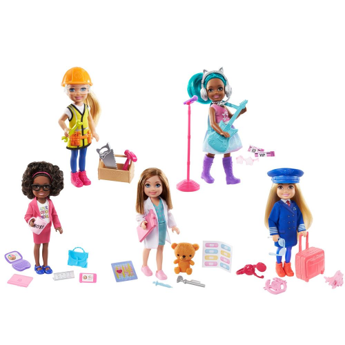 BARBIE - CHELSEA CAREER DOLL ASST (Case of 6)