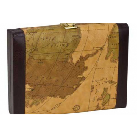 9" MAP BACKGAMMON (Case of 12)