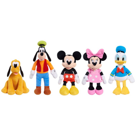 DISNEY - STANDARD VALUE SMALL 8" PLUSH ASST (Case of 9)
