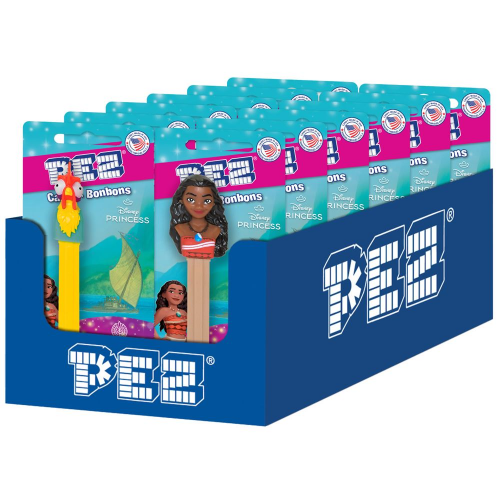 PEZ - MOANA (PDQ) ASST (Case of 12)