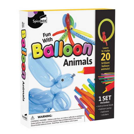 FUN WITH - BALLOON ANIMALS (Case of 4)