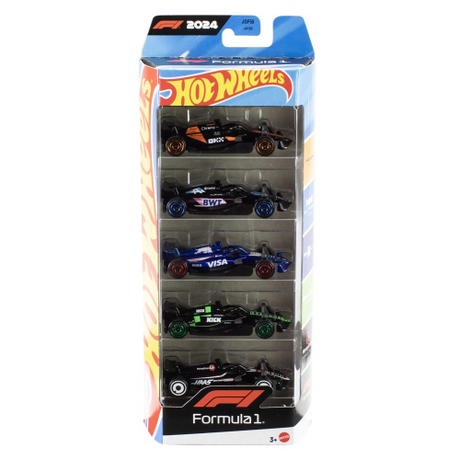 HOT WHEELS - F1 - RACE 5pk (Case of 12)