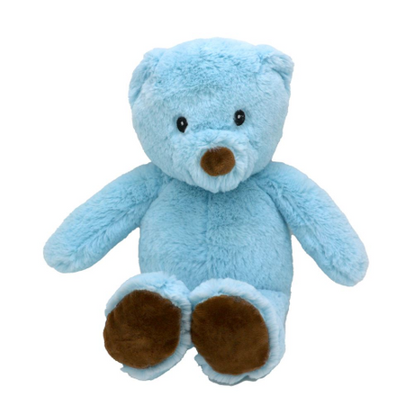 8" PLUSH BEAR - BLUE (Case of 24)