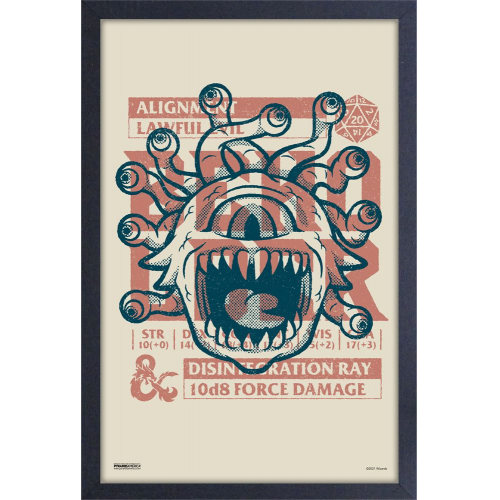 DUNGEONS and DRAGONS - LAWFUL EVIL - 11" x 17" GEL PRINT (Case of 6)