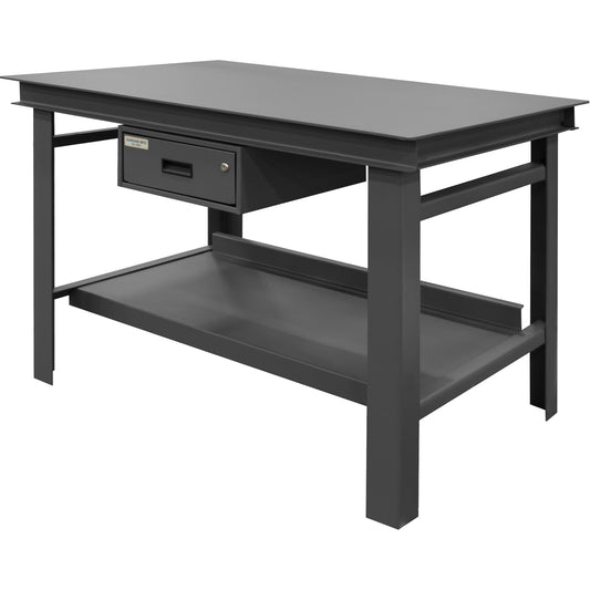 Extra Heavy-Duty Workbench, 60" W x 36" D x 34" H, 14000 lbs. Capacity