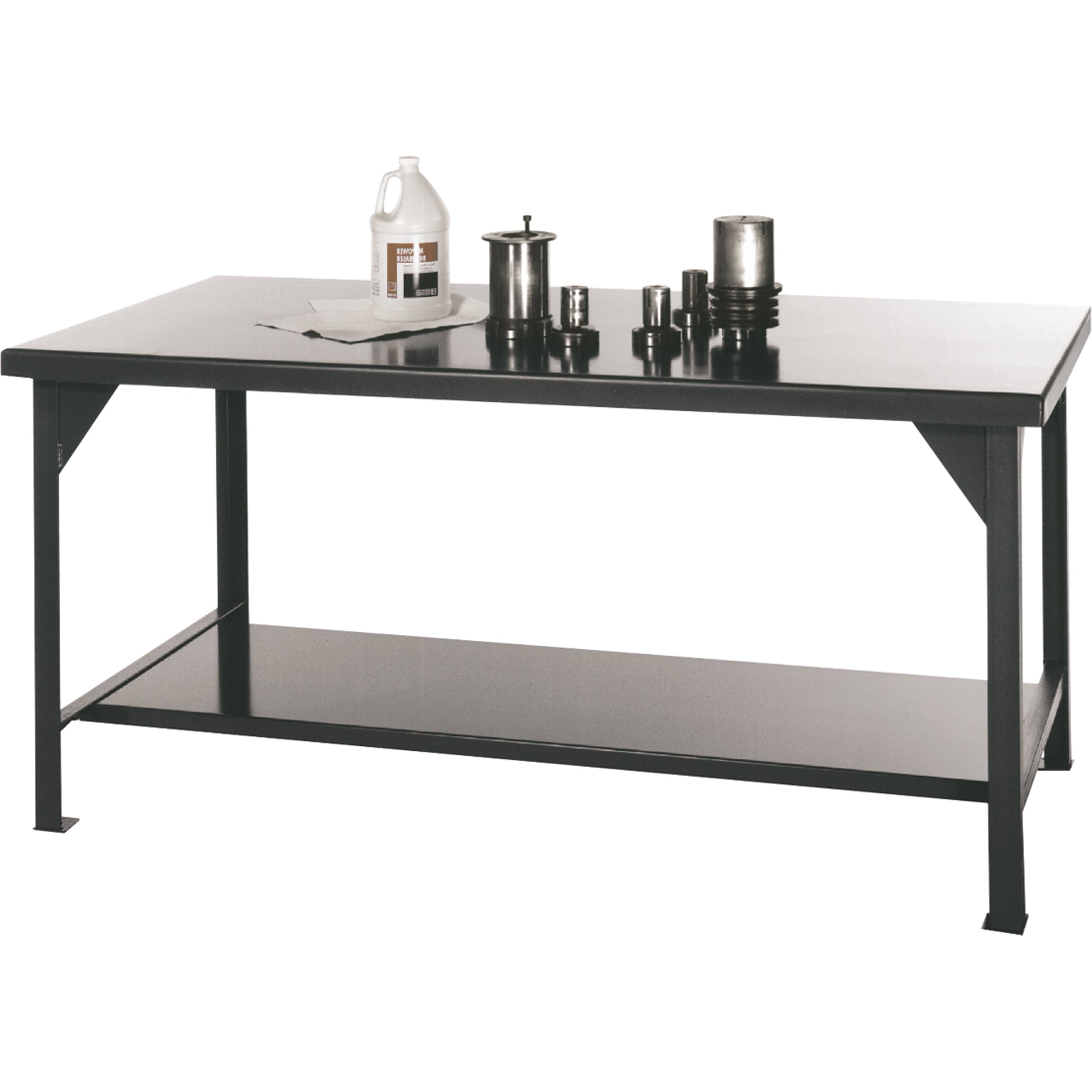 Shop Tables, Steel Surface, 48" W x 30" D x 34" H