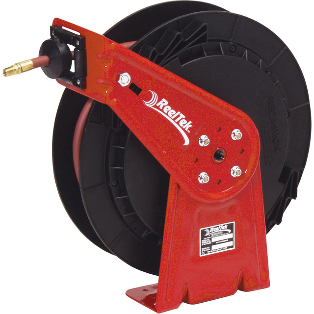 Lightweight & Economical Industrial Reels, Air/Water, 1/2" x 50', Single Hose, 300 psi